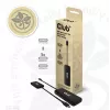 CLUB3D USB Type-C 4-portu 10G datu centrmezgls ar PD3.0 uzlādi, vads, USB 3.2 Gen 1 (3.1 Gen 1) Type-C, 100 W, melns, 10 Gbit/s, USB