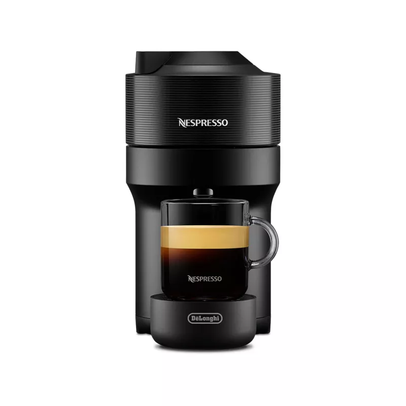 De'Longhi Nespresso Vertuo Pop ENV90.B kafijas automāts, Liquorice Black (melns)