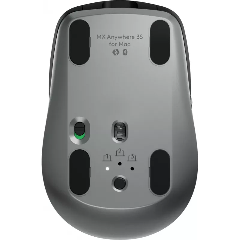 Pele Logitech MX Anywhere 3S Mac RF Bezvadu + Bluetooth