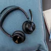 HP Poly Voyager Focus 2 USB-C-C austiņas + USB-C/A adapteris