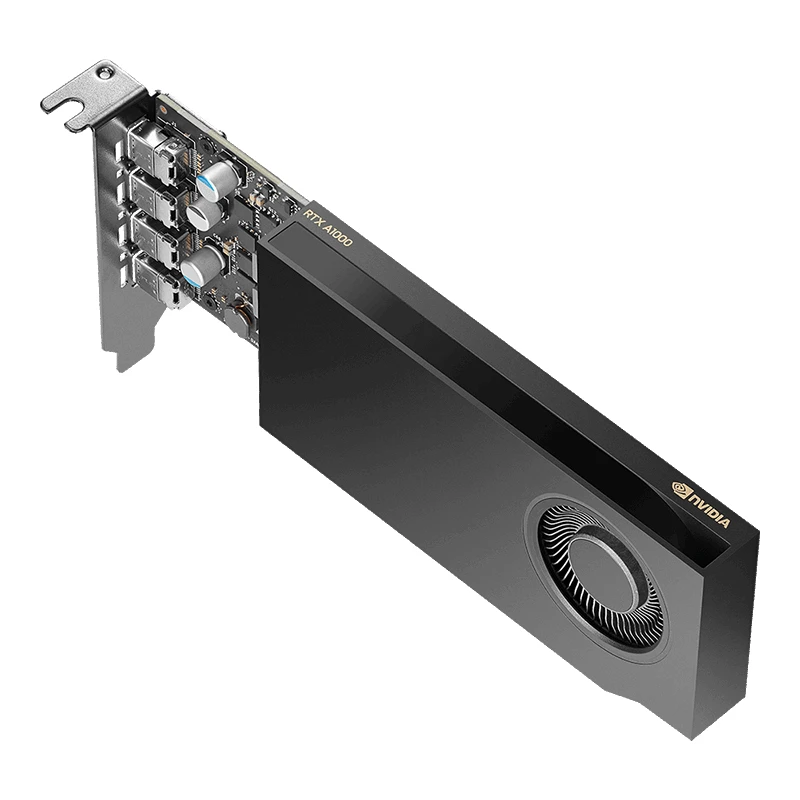 PNY NVIDIA RTX A1000 - 8GB GDDR6 zema profila 4x mDisplayPort 1.4a