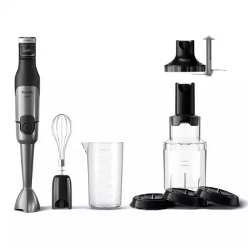 Iegremdes blenderis Philips 5000 sērija HR2684/00 Melns Nerūsējošais tērauds