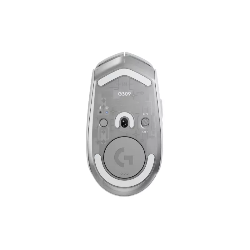 Logitech G309 Lightspeed bezvadu spēļu pele balta (910-007208)