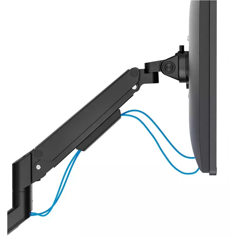 Neomounts DS70-250BL2 NEXT Slim divu monitoru galda stiprinājums, skava/uzmava, 9 kg, 17-32 collas