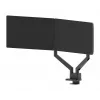 Neomounts DS70-250BL2 NEXT Slim divu monitoru galda stiprinājums, skava/uzmava, 9 kg, 17-32 collas