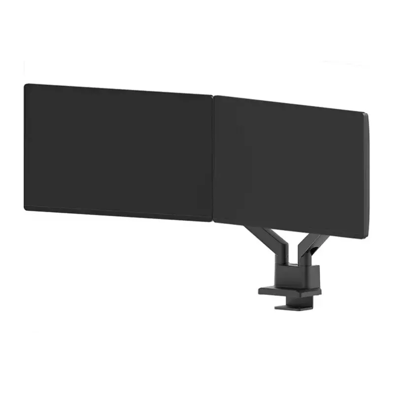 Neomounts DS70-250BL2 NEXT Slim divu monitoru galda stiprinājums, skava/uzmava, 9 kg, 17-32 collas