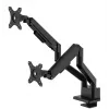 Neomounts DS70-250BL2 NEXT Slim divu monitoru galda stiprinājums, skava/uzmava, 9 kg, 17-32 collas