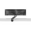Neomounts DS70-250BL2 NEXT Slim divu monitoru galda stiprinājums, skava/uzmava, 9 kg, 17-32 collas