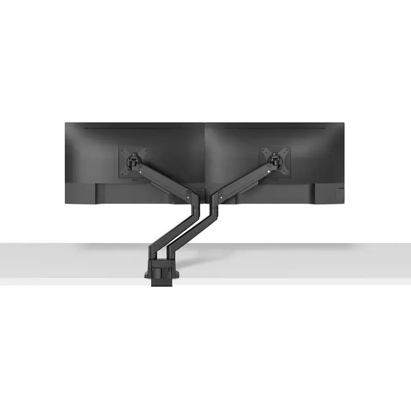 Neomounts DS70-250BL2 NEXT Slim divu monitoru galda stiprinājums, skava/uzmava, 9 kg, 17-32 collas