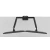 Neomounts DS70-250BL2 NEXT Slim divu monitoru galda stiprinājums, skava/uzmava, 9 kg, 17-32 collas