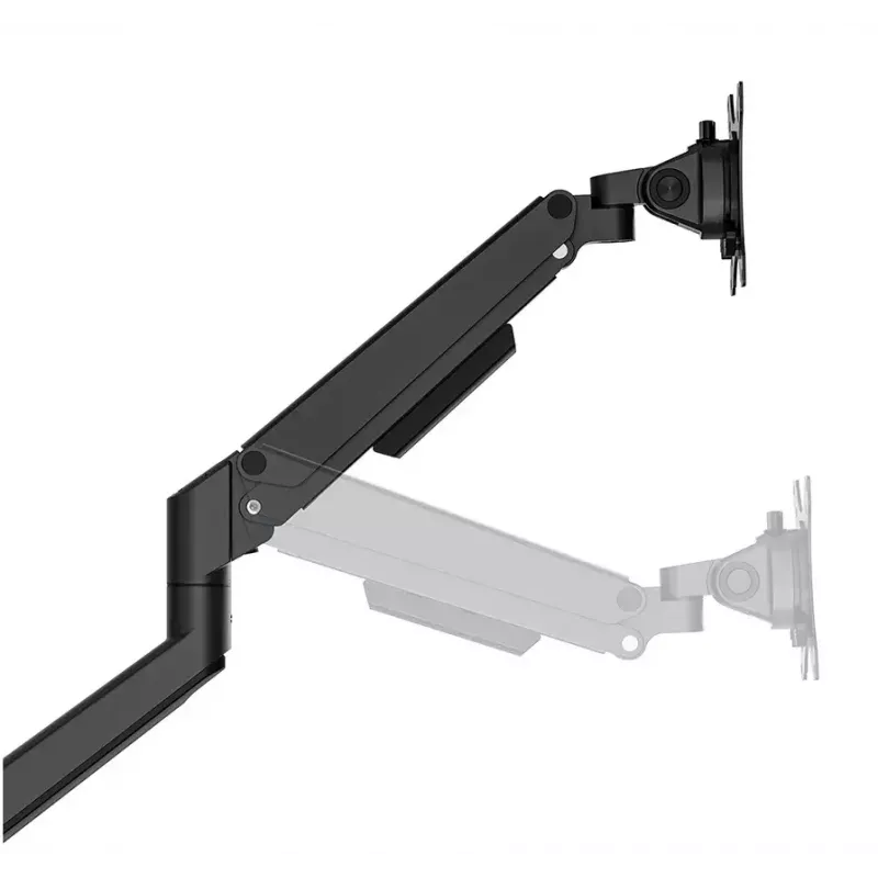 Neomounts DS70-250BL2 NEXT Slim divu monitoru galda stiprinājums, skava/uzmava, 9 kg, 17-32 collas