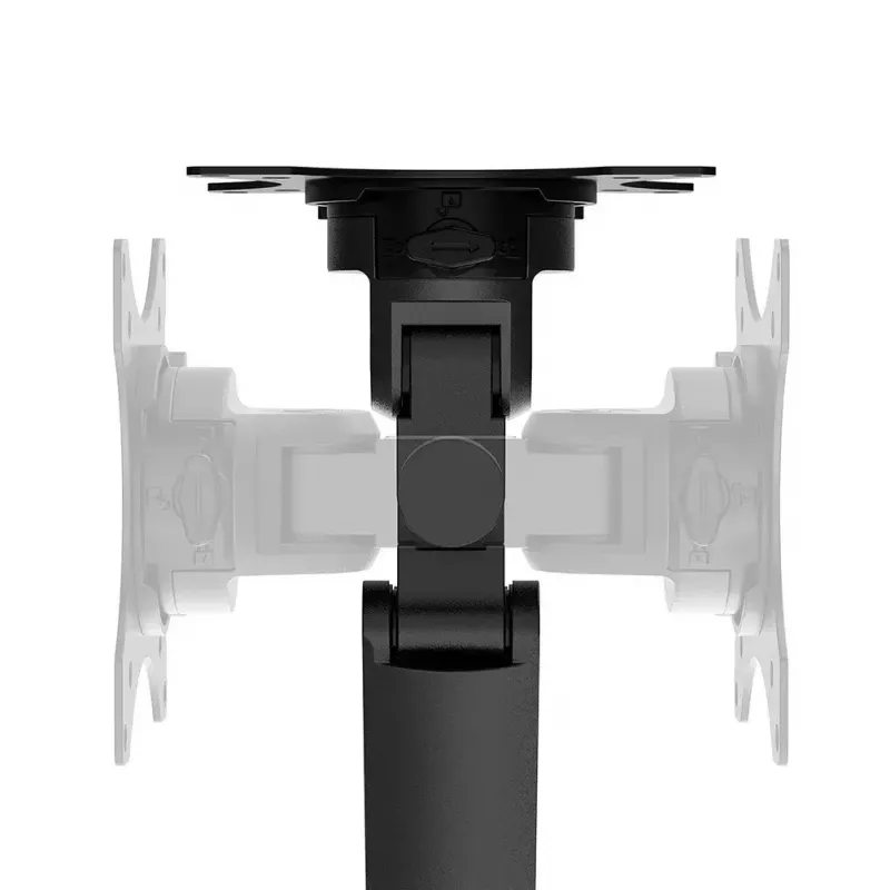 Neomounts DS70-250BL2 NEXT Slim divu monitoru galda stiprinājums, skava/uzmava, 9 kg, 17-32 collas
