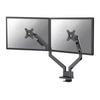 Neomounts DS70-250BL2 NEXT Slim divu monitoru galda stiprinājums, skava/uzmava, 9 kg, 17-32 collas
