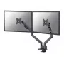Neomounts DS70-250BL2 NEXT Slim divu monitoru galda stiprinājums, skava/uzmava, 9 kg, 17-32 collas