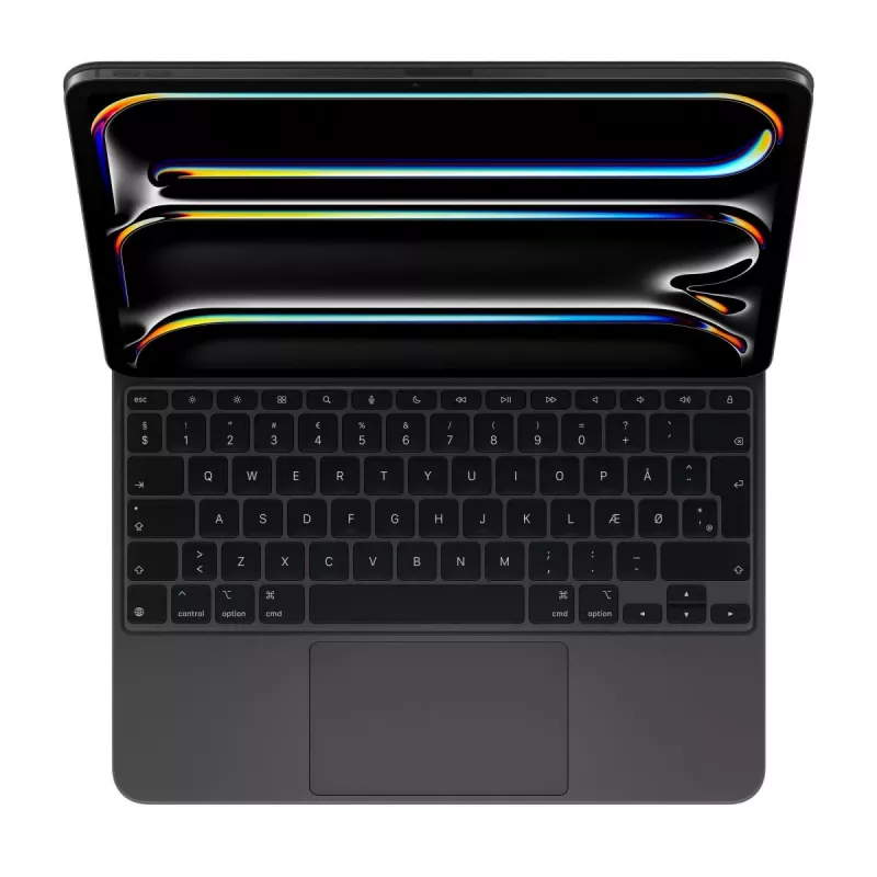 Apple Magic Keyboard iPad Pro 13 collu M4 Dāņu QWERTY Melns