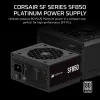 Corsair SF850 SFX barošanas bloks, 850 W, 80 PLUS Platinum, modulārs (CP-9020256-EU)