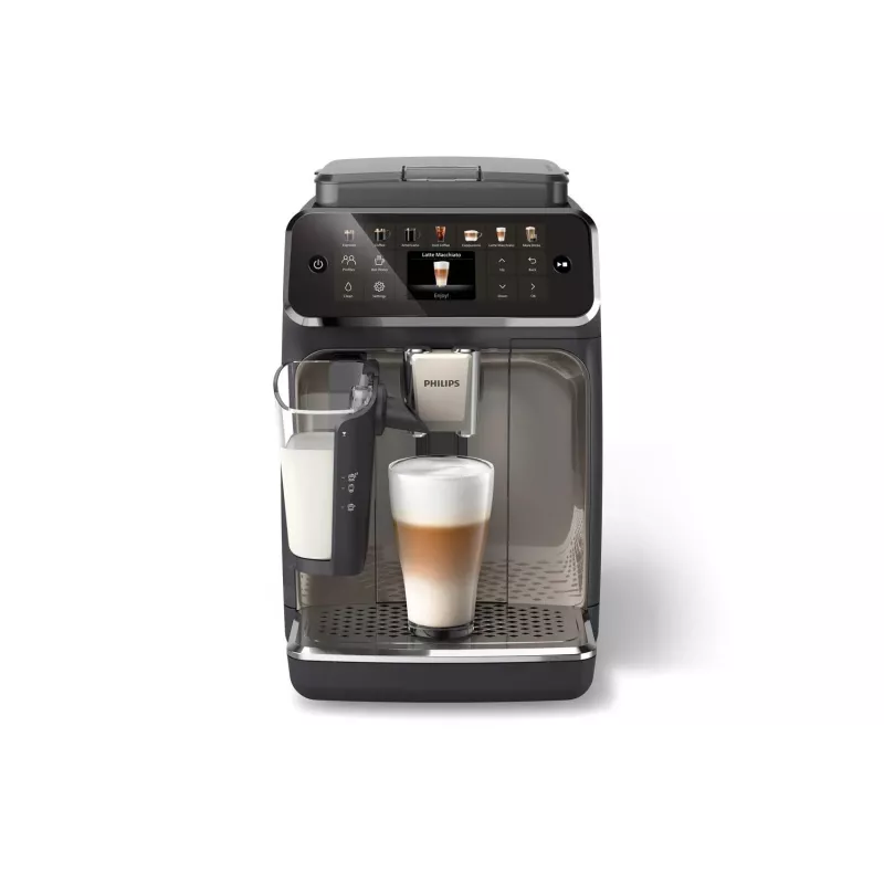 Kafijas automāts Philips EP4449/70 – pilnībā automātisks, 1,8 L ūdens tvertne, 275 g pupiņu trauks, keramikas dzirnaviņas, 15 bāri