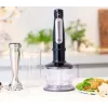 Braun MQ 7035X 0.6 L rokas blenderis 1000 W Melns, satinēts tērauds