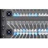 Tīkla savienotājkabelis UBIQUITI UACC-Cable-Patch-EL-1M-W — Cat6, 1 m, 2.5 GbE, PoE++ (4PPoE), caurspīdīgs, RJ-45 tēviņš–tēviņš
