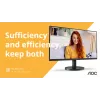 AOC U27B3M 27 collu 4K Ultra HD monitors ar VA paneli, HDR10 un AdaptiveSync