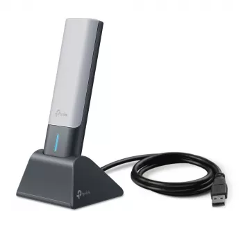 Bezvadu USB tīkla adapteris TP-Link Archer AX3000 (Archer TX50UH) – Divu joslu Wi‑Fi 6, USB 3.2 Gen1, līdz 3000 Mbps, iekšējā antena, Windows 11