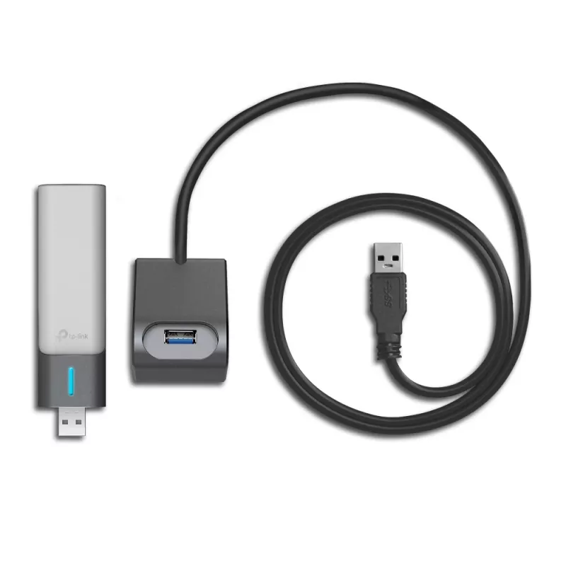 Bezvadu USB tīkla adapteris TP-Link Archer AX3000 (Archer TX50UH) – Divu joslu Wi‑Fi 6, USB 3.2 Gen1, līdz 3000 Mbps, iekšējā antena, Windows 11