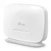 TP-Link 300 Mbps bezvadu N 4G LTE maršrutētājs, Wi-Fi 4 (802.11n), vienas joslas (2.4 GHz), Ethernet LAN, 4G, balts, galda maršrutētājs