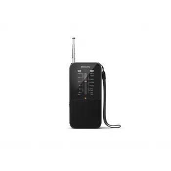 Philips TAR1509/00 Pārnēsājams radio AM FM Melns