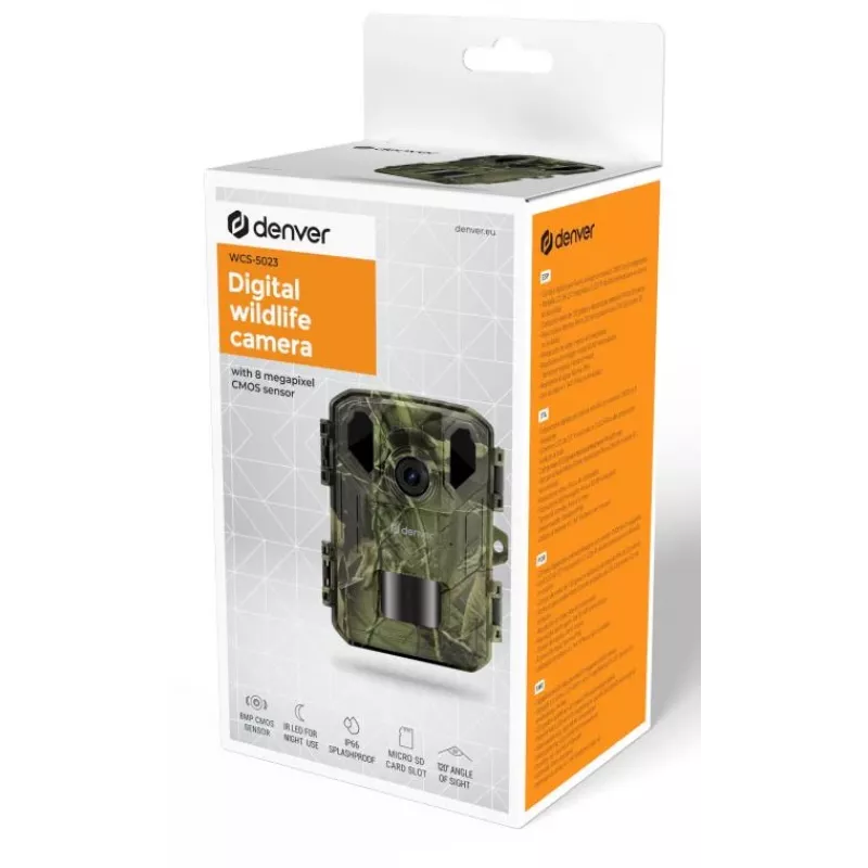 DENVER ELECTRONICS WCS-5023 Medību kamera 8 MP maskēšanās krāsā