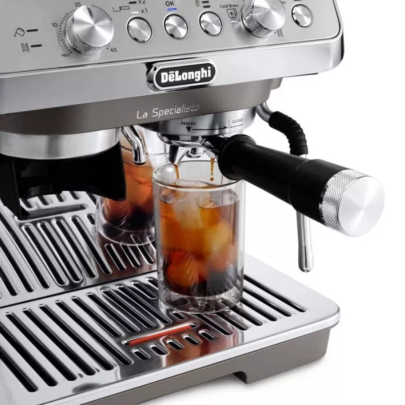 De'Longhi La Specialista Arte Evo EC9255.M espresso kafijas aparāts, Cold Brew, 1550 W, 15 bar, 1,7 l, sudraba krāsas