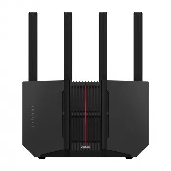 ASUS RT-BE92U bezvadu maršrutētājs 10 Gigabit Ethernet Tri-band (2.4 GHz / 5 GHz / 6 GHz) Melns