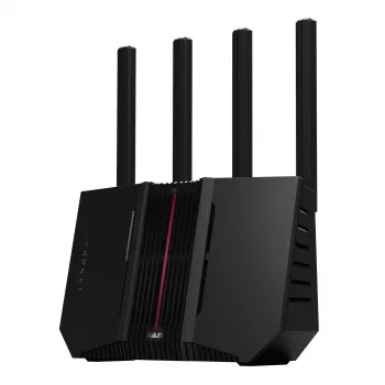 ASUS RT-BE92U bezvadu maršrutētājs 10 Gigabit Ethernet Tri-band (2.4 GHz / 5 GHz / 6 GHz) Melns