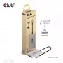CLUB3D Thunderbolt™ 3 uz DisplayPort™ Divu Monitoru 4K60Hz Pielāgotājs