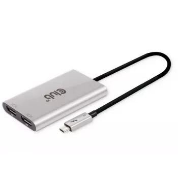 CLUB3D Thunderbolt™ 3 uz DisplayPort™ Divu Monitoru 4K60Hz Pielāgotājs