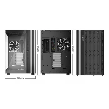 PC korpuss be quiet! LIGHT BASE 900 FX Full Tower Melns