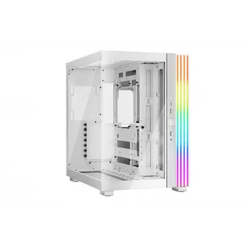 PC korpuss be quiet! LIGHT BASE 600 DX White Midi Tower, ATX/microATX/Mini-ATX, stikla sāns, RGB priekša, USB-C