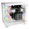 PC korpuss be quiet! LIGHT BASE 600 DX White Midi Tower, ATX/microATX/Mini-ATX, stikla sāns, RGB priekša, USB-C