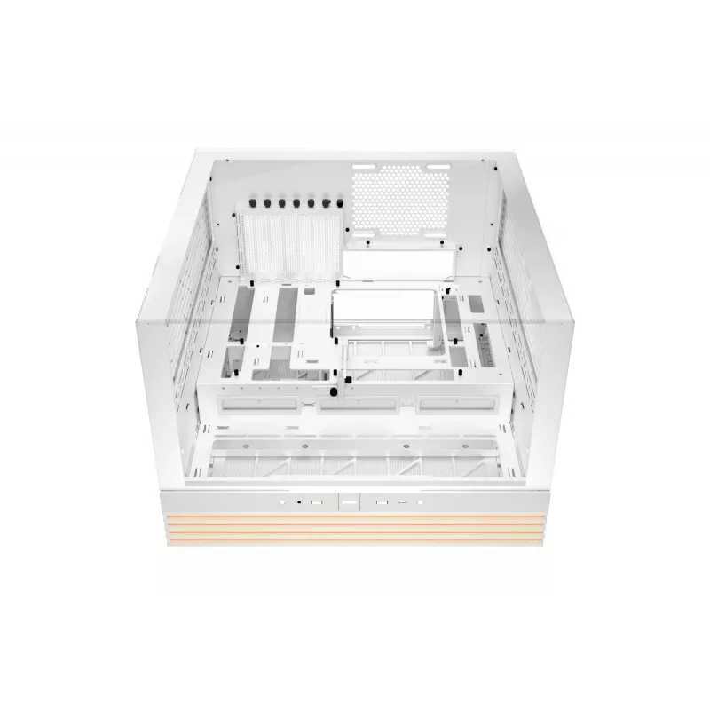 PC korpuss be quiet! LIGHT BASE 600 DX White Midi Tower, ATX/microATX/Mini-ATX, stikla sāns, RGB priekša, USB-C