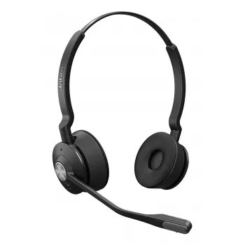 Jabra Engage 65 SE - Stereo, EMEA, Bezvadu, 40 - 16000 Hz, Birojs/Zvanu centrs, 83 g, Austiņas, Melns