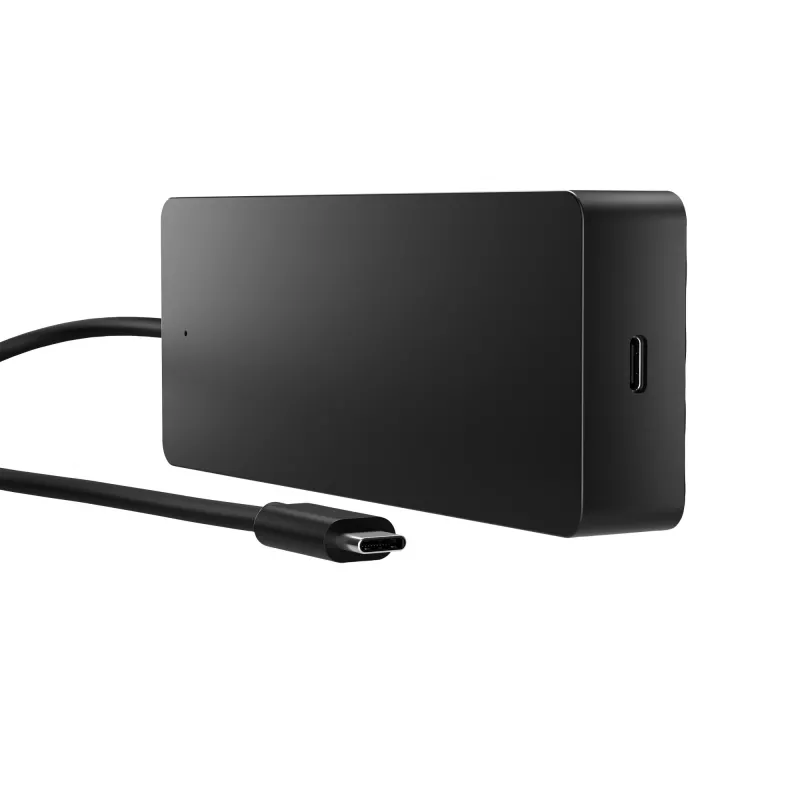 HP Universal USB-C Multiport Hub, vadu, USB 3.2 Gen 2 (3.1 Gen 2) Type-C, 10/100/1000 Mbit/s, melns, 4K Ultra HD