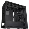 PC korpuss ASUS ProArt PA602 Wood Edition Midi Tower Melns — Koks, ATX/EATX atbalsts, Rūdīts stikls, 4×3.5 collu / 8×2.5 collu, GPU līdz 450 mm