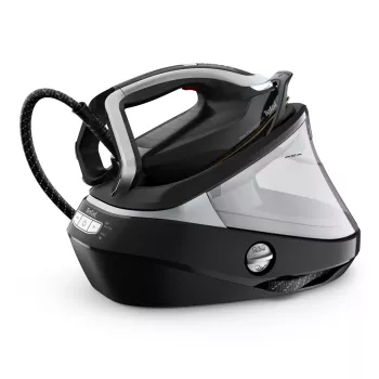 Tefal Pro Express Vision GV9821 3000 W 1.2 L Durilium AirGlide Autoclean gludeklis, melns, sudrabs