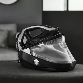 Tefal Pro Express Vision GV9821 3000 W 1.2 L Durilium AirGlide Autoclean gludeklis, melns, sudrabs