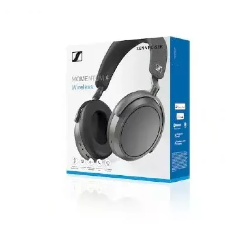 Sennheiser Momentum 4 Wireless bezvadu austiņas, grafīta krāsā