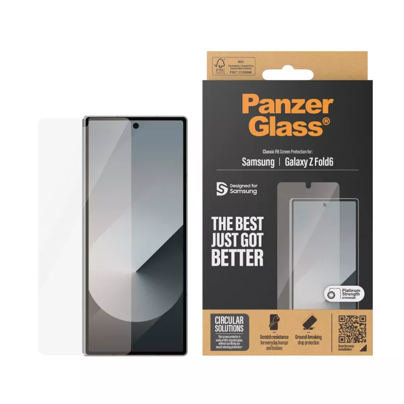 PanzerGlass® Ekrāna aizsargs Samsung Galaxy Z Fold6 | Classic Fit