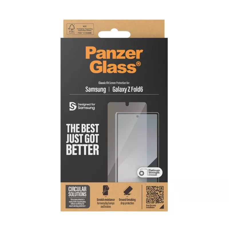 PanzerGlass® Ekrāna aizsargs Samsung Galaxy Z Fold6 | Classic Fit