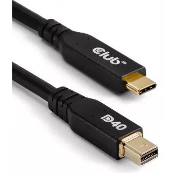 CLUB3D CAC-1561 kabelis DisplayPort 2 m Mini DisplayPort USB Type-C Melns