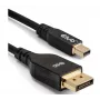 CLUB3D Mini DisplayPort™ uz DisplayPort™ Divvirzienu VESA DP80 Sertificēts Kabelis M/M 1m/3.28ft