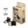 Adapter Club 3D DisplayPort vīrietis uz DisplayPort 1.4 sieviete 90° leņķis, atbalsta 4K@120Hz