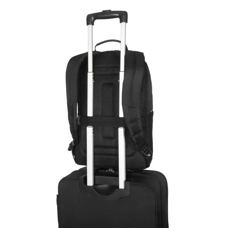 Mugursoma Targus Classic EcoSmart 40.6 cm 16 coll Melna 3 priekšējās kabatas